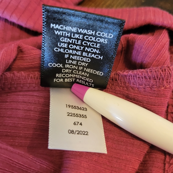 NWT Torrid Ribbed Color Block Henley - Picture 2 of 7